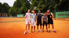 Tim Kreller, Alexander Böhme, Alexander Nattke, Omar Alsheikh und Patrick Wagner (v.l.n.r.) gestalteten die Tennissaison 2019 erfolgreich.