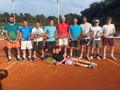 Tennis: Saisonvorbereitung in Pula erfolgreich
