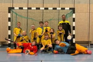 Hockey: Männliche U10 Upgrade geglückt