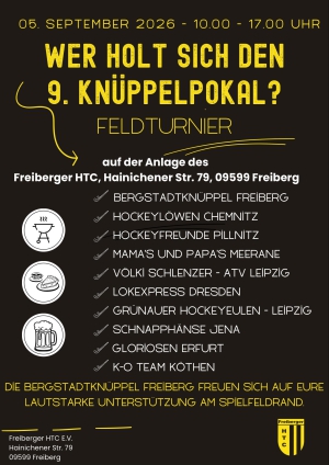 Einladung 9.Knüppelturnier