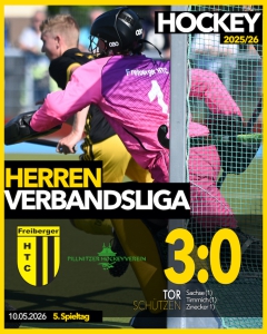 Hockey: Unaufhaltsam! FHTC-Herren bleiben auch im fünften Spiel ungeschlagen