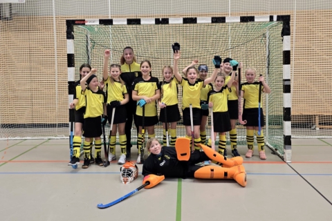 Hockey: Weibliche U10 klettern auf Rang zwei