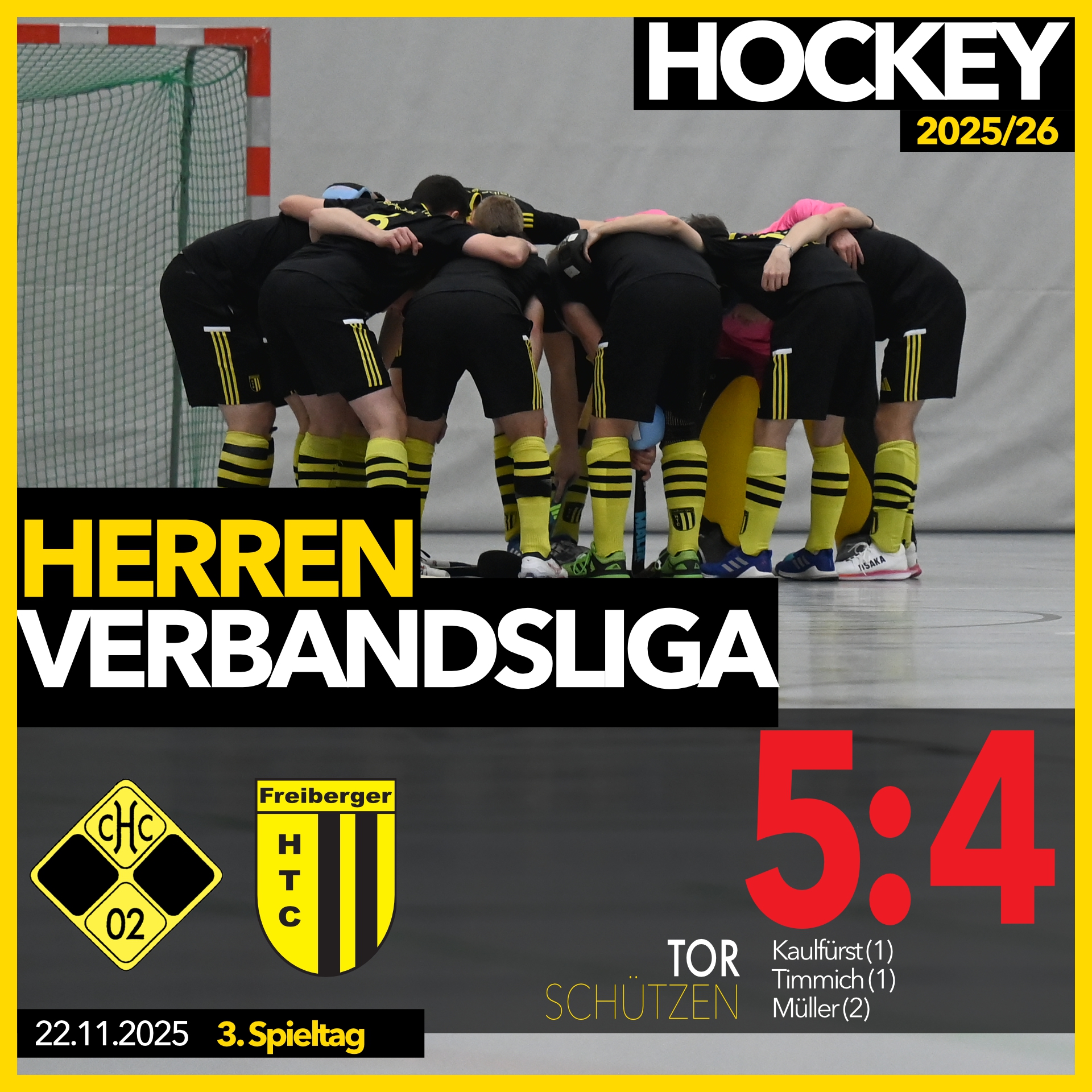 Hockey: Herren in Köthen knapp geschlagen
