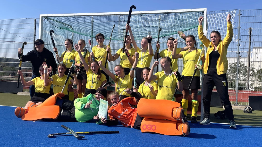 Hockey: Weibliche U14 in Erfurt zum Meister gekürt