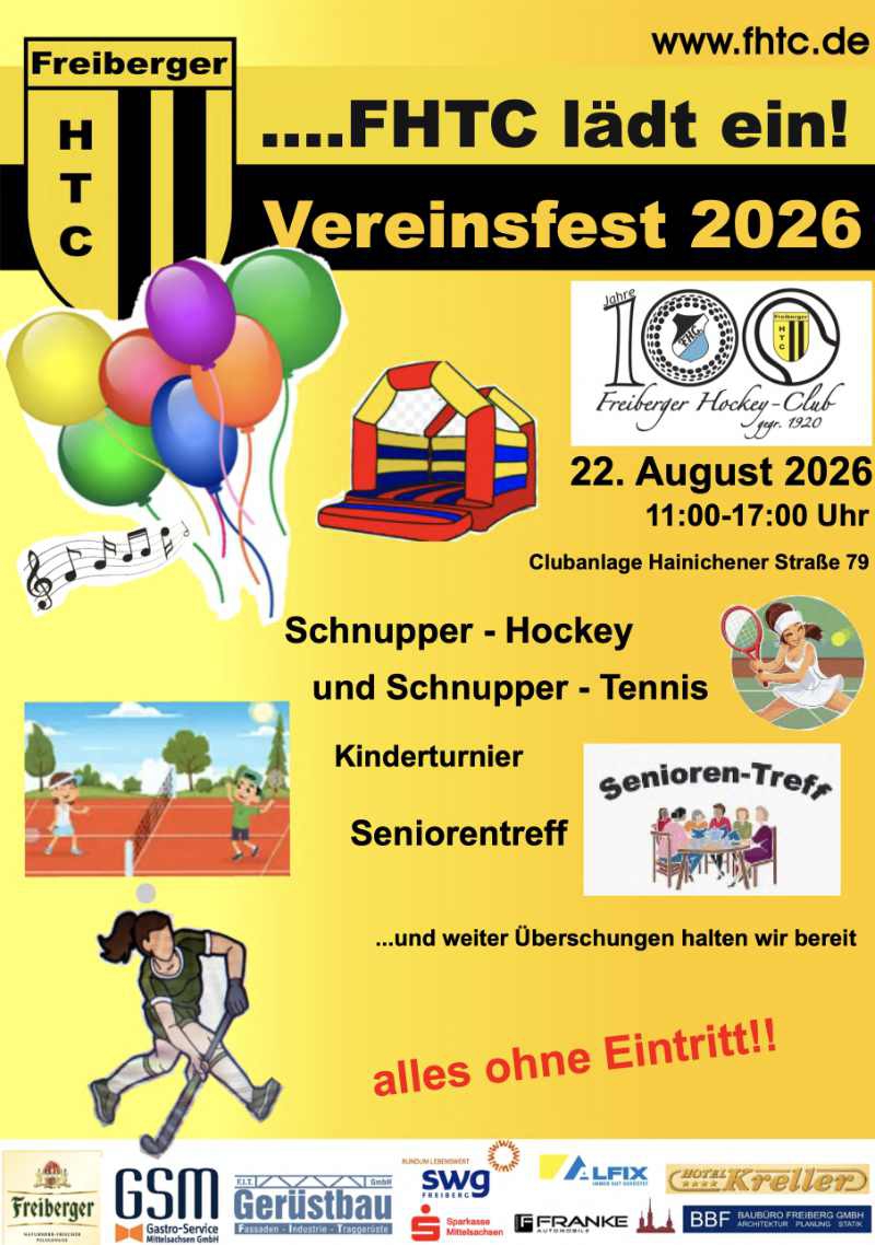 Einladung Vereinsfest 2026