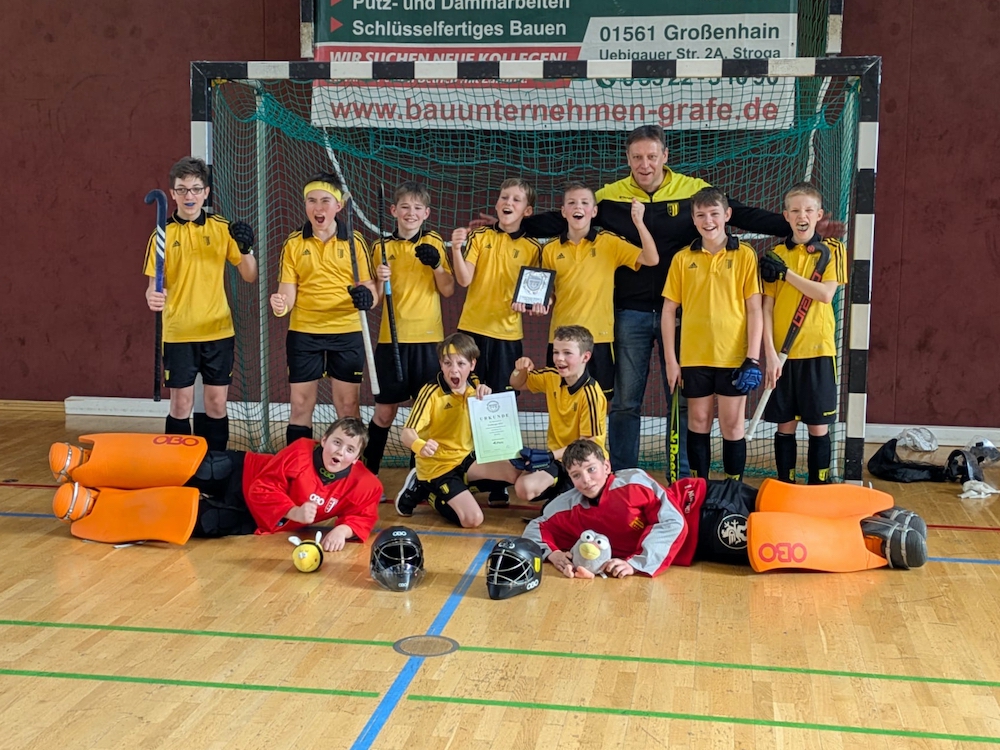 Hockey: Männliche U12 gewinnt Mitteldeutschen Pokal