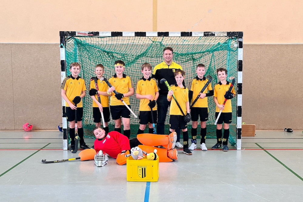 Hockey: Männliche U12 mit Staffelsieg in der Pokalendrunde