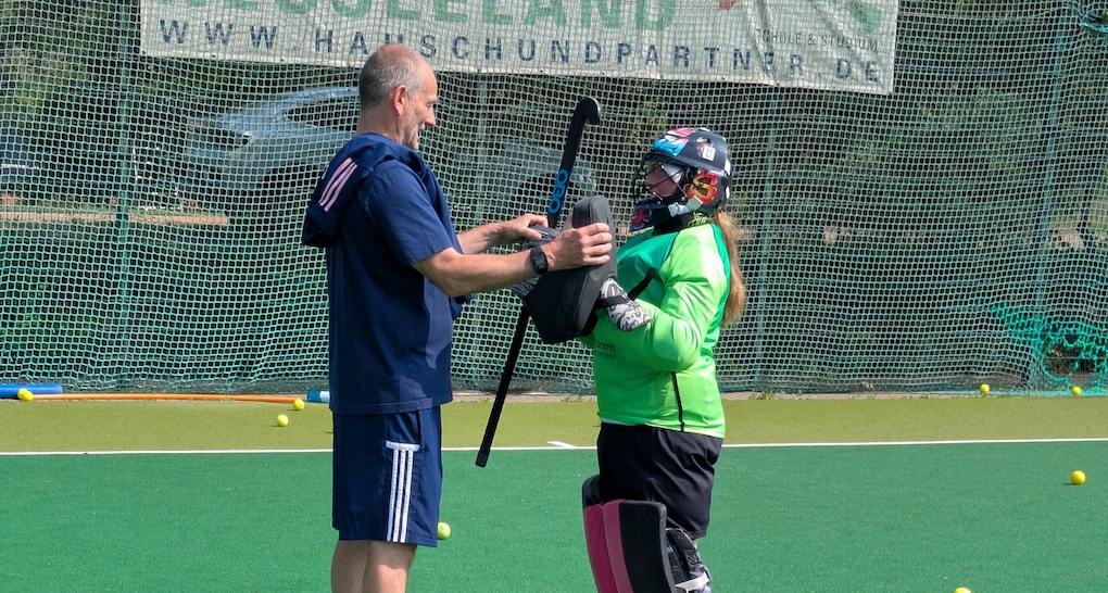 Hockey: Junges Torwart-Talent auf Bundesebene geprüft