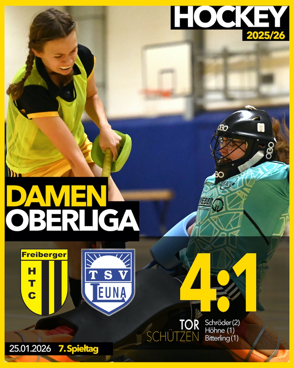 Hockey: Erster Heimsieg des Jahres festigt Treppchen-Vorhaben